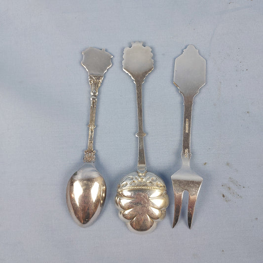 2 teskeer + kagegaffel