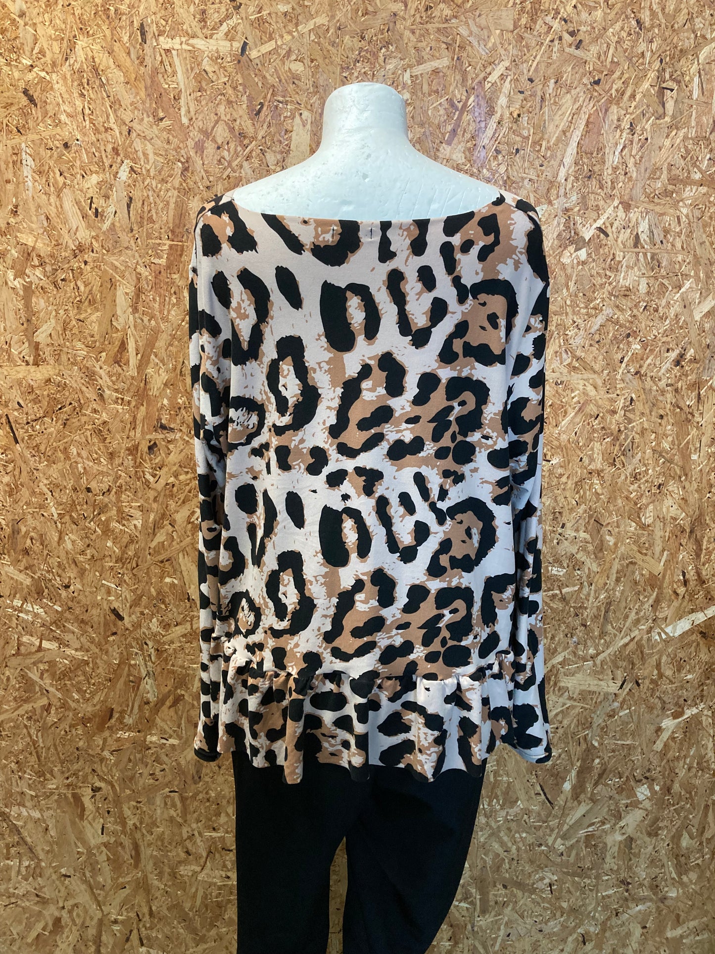 Leopard trøje str. M/L
