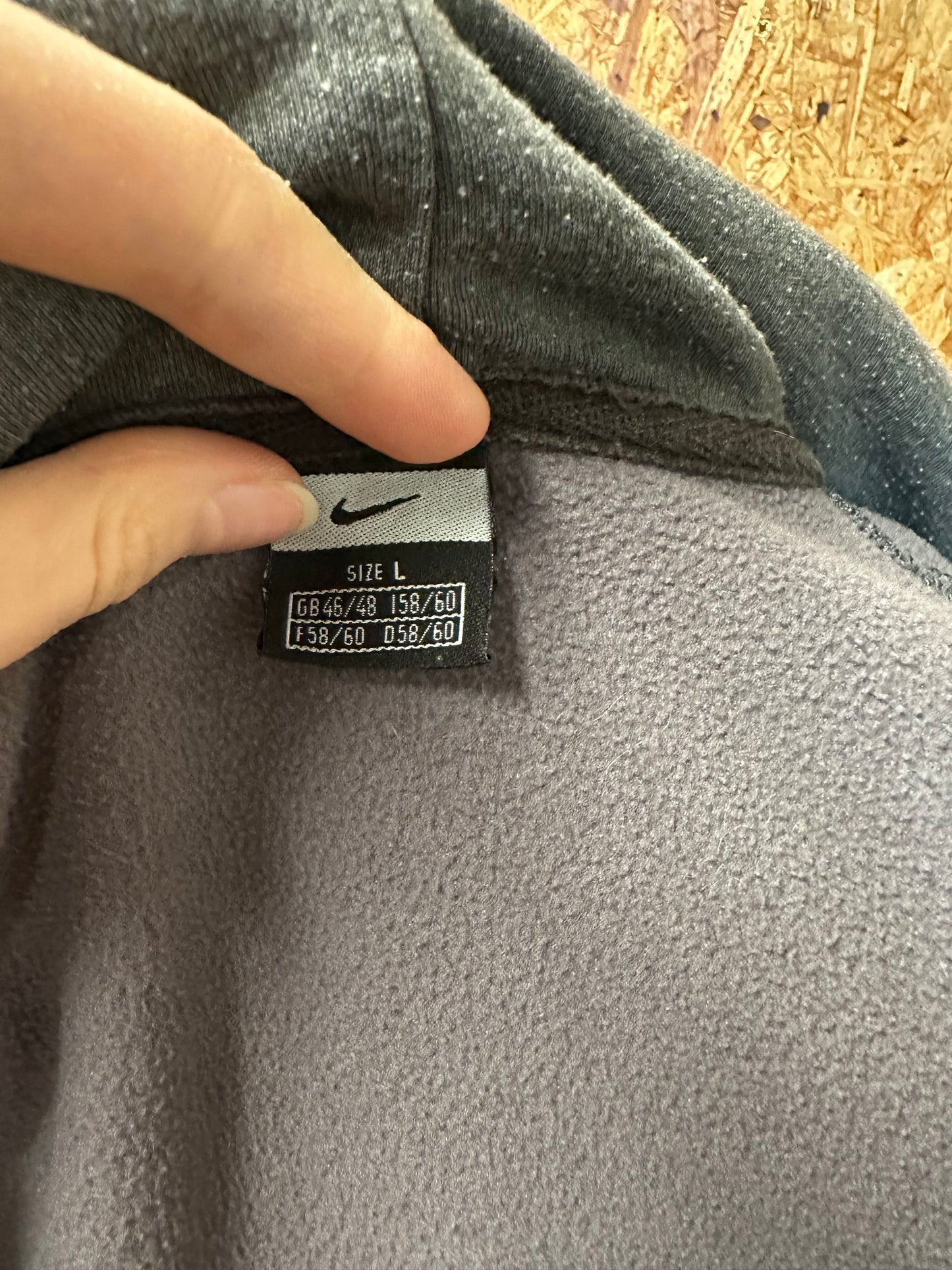 Zip up hoodie str. L