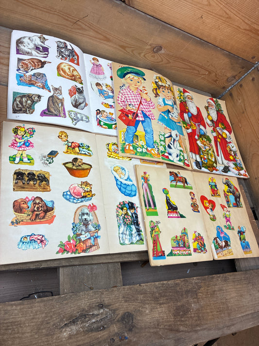 4 Hæfter med glansbilleder