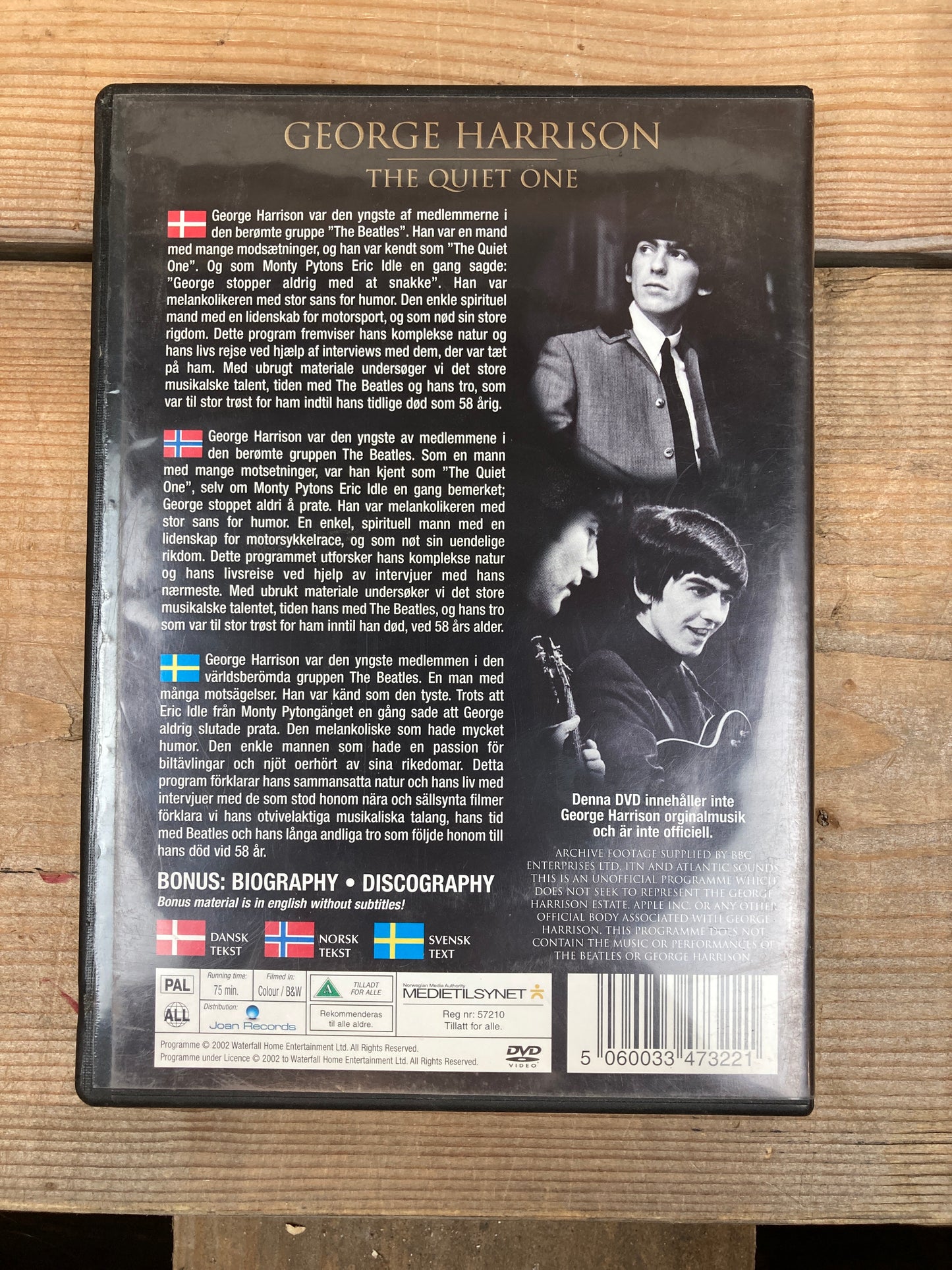 Musikalsk dvd-sæt