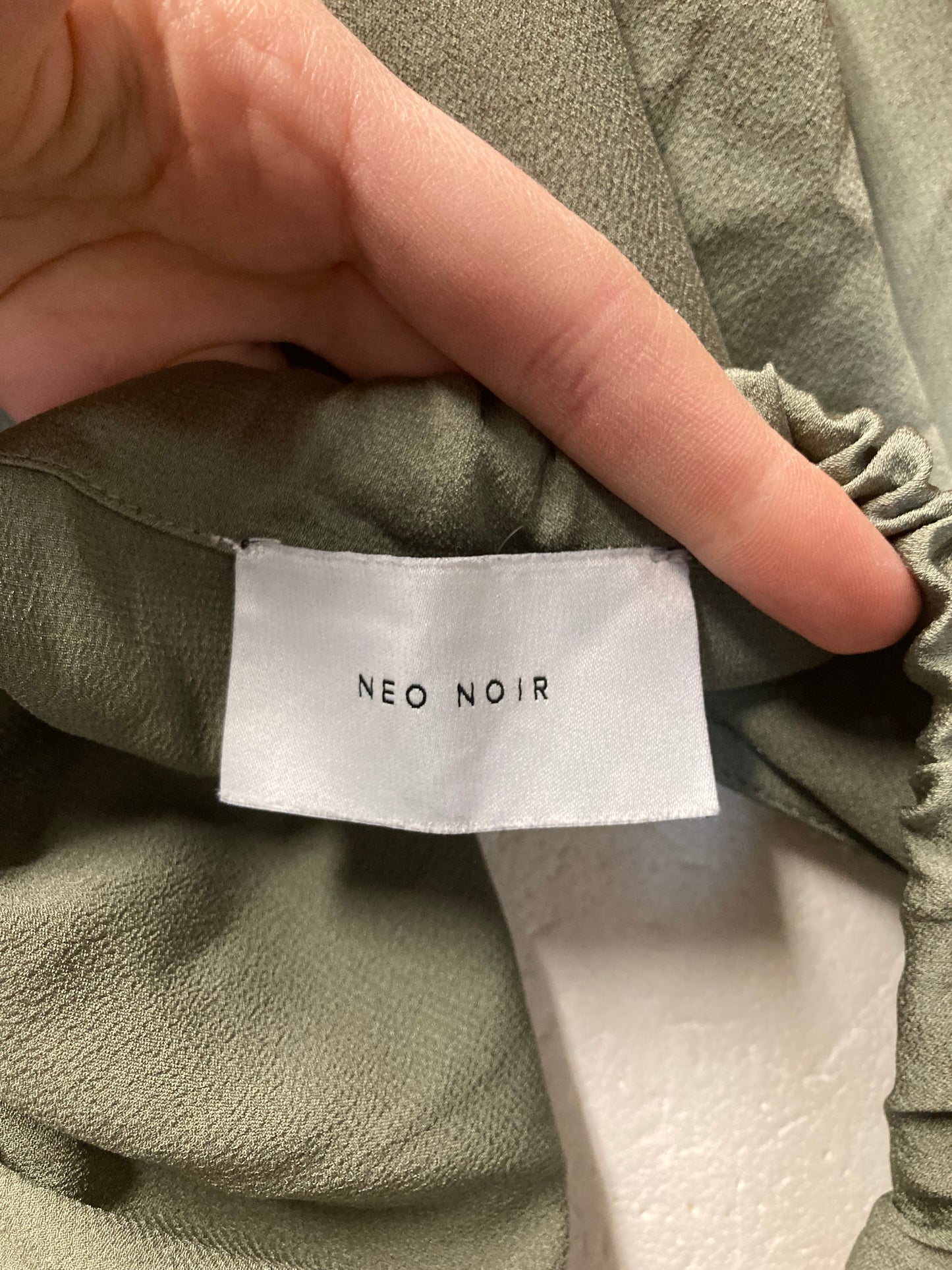 Top med bindedetalje str. S/M