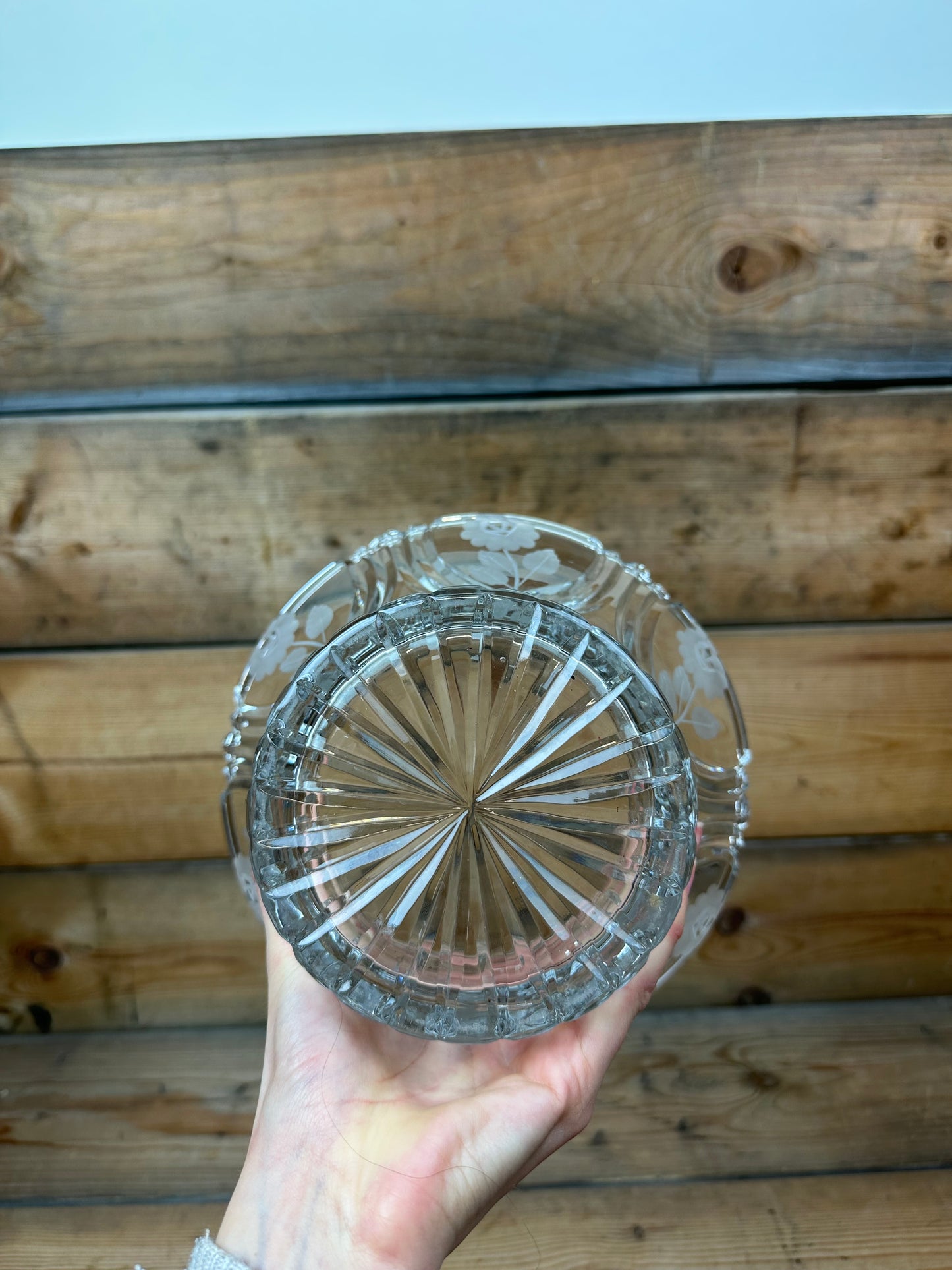 Glas skål