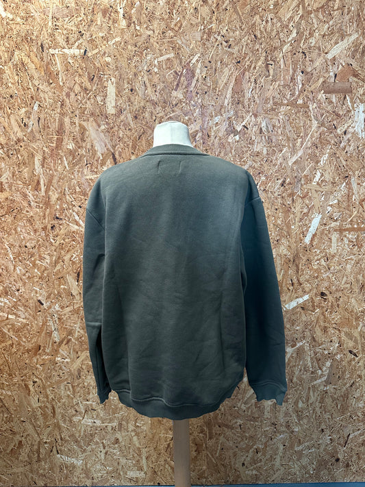 Grøn sweatshirt str. L