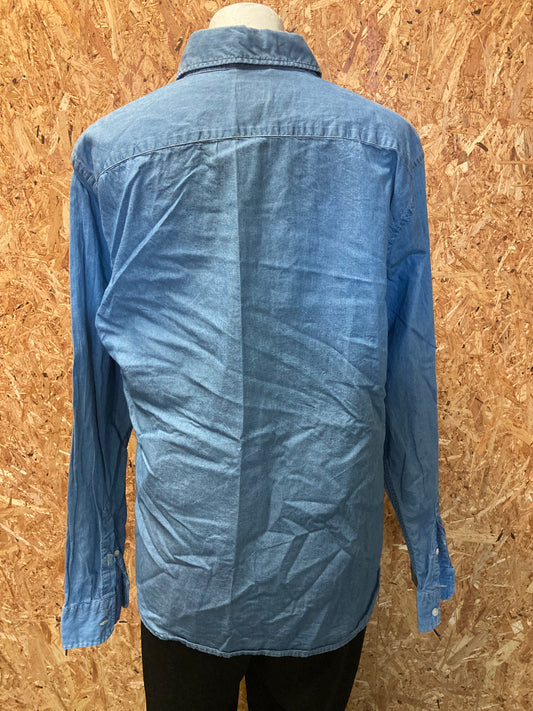 Denim skjorte str. L.