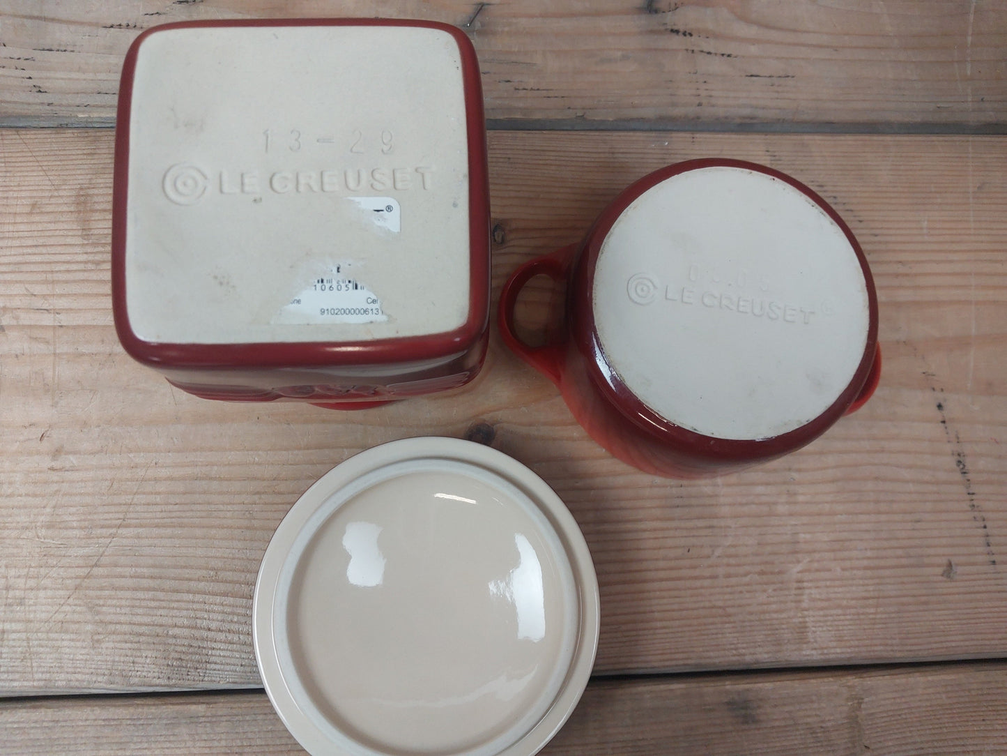 2 stk. Le Creuset skåle