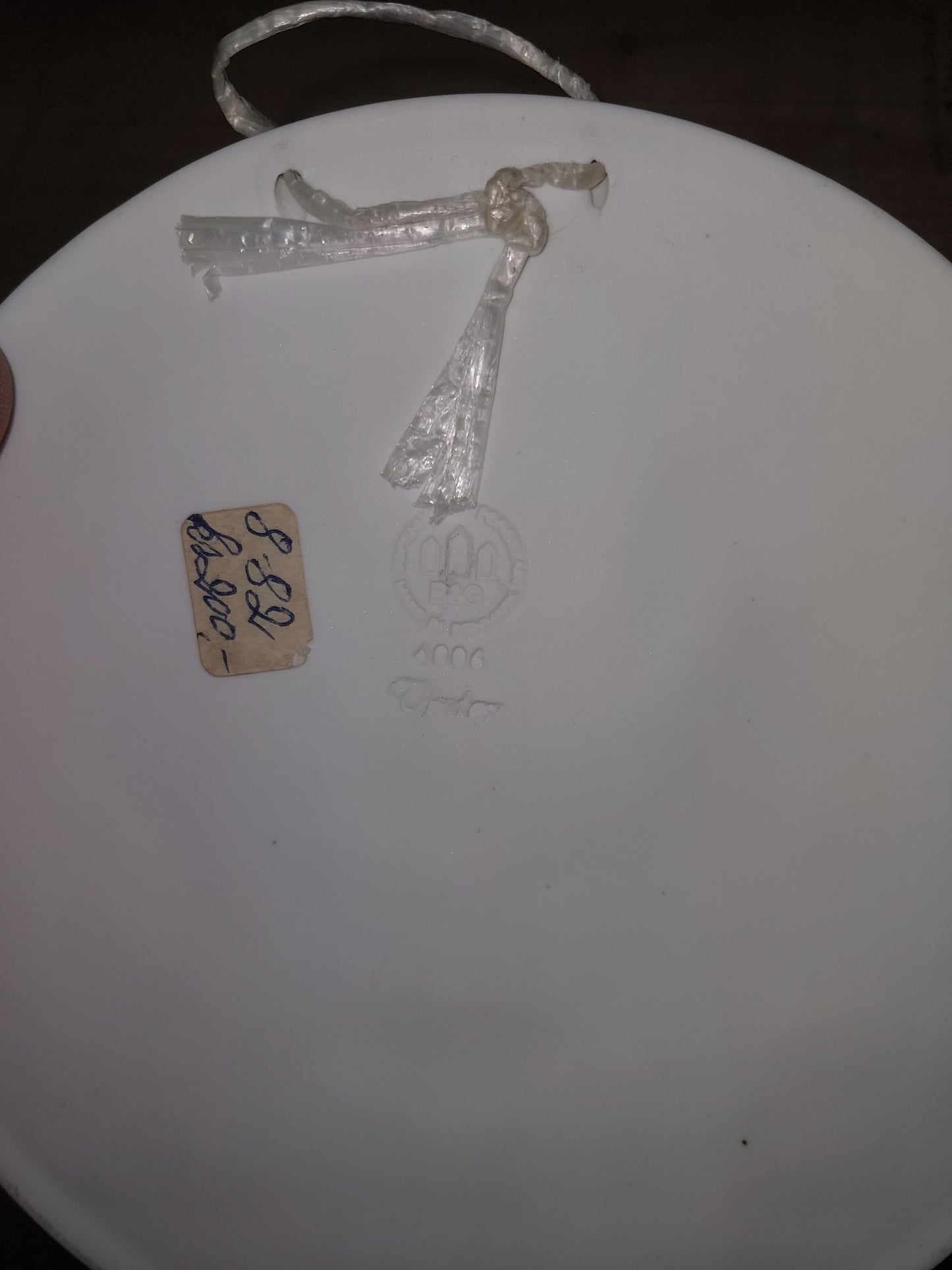 2 stk. Platter B & G