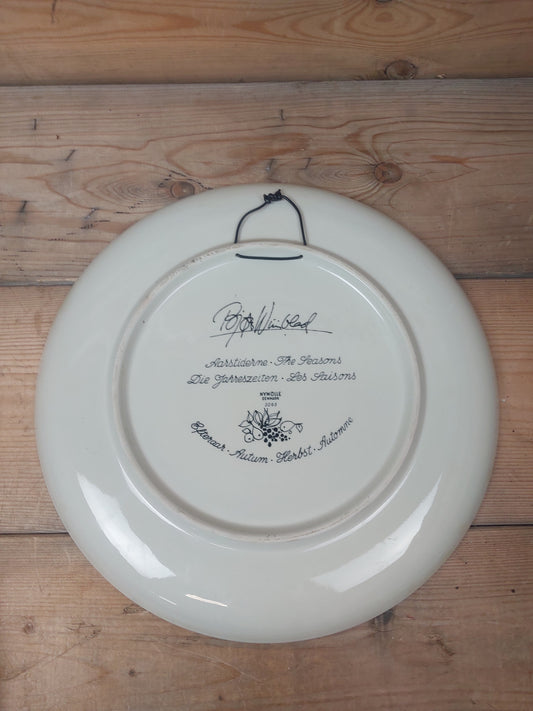 Wiinblad platte efterår