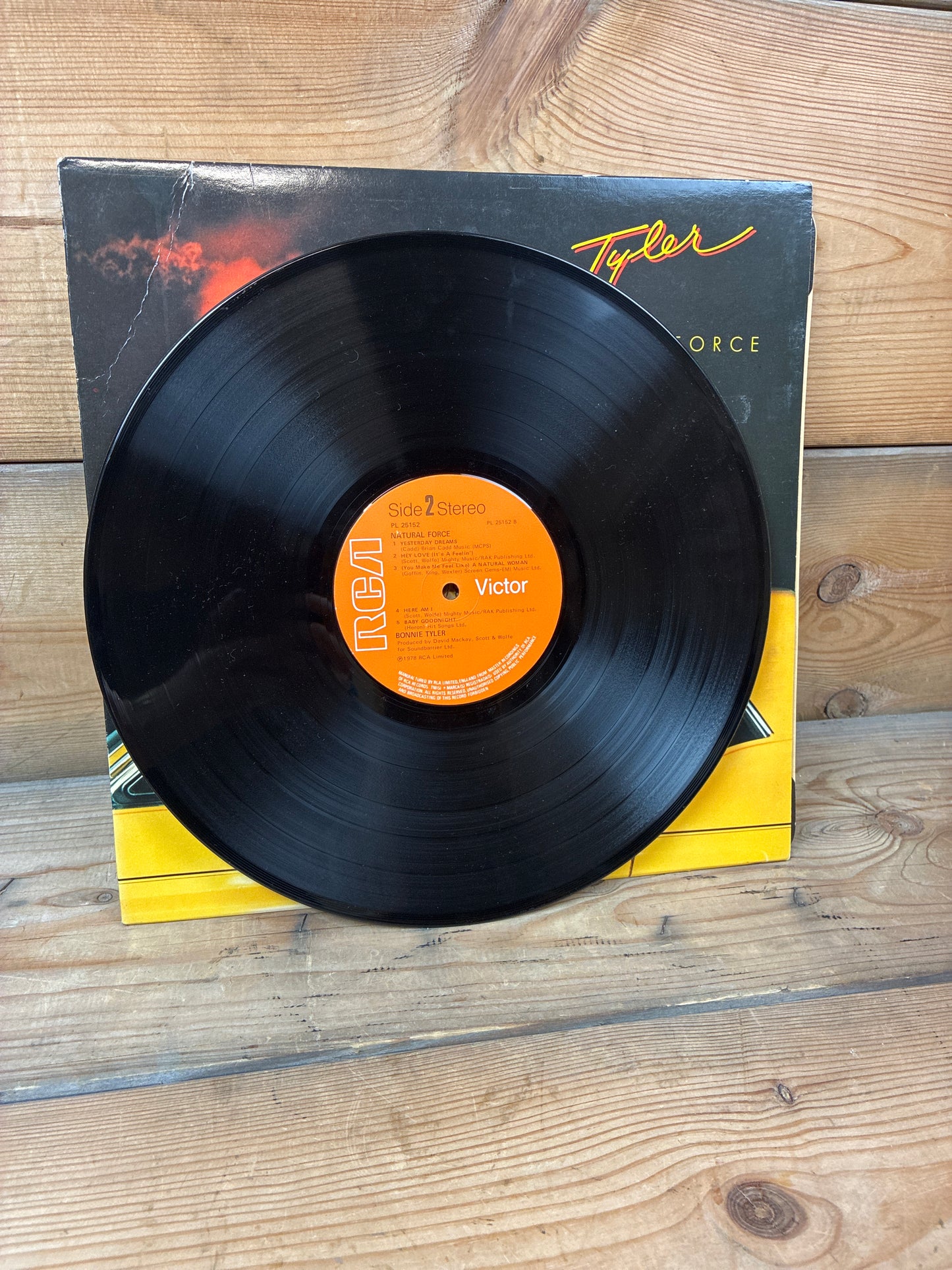 LP- Bonnie Tyler- Natural Force