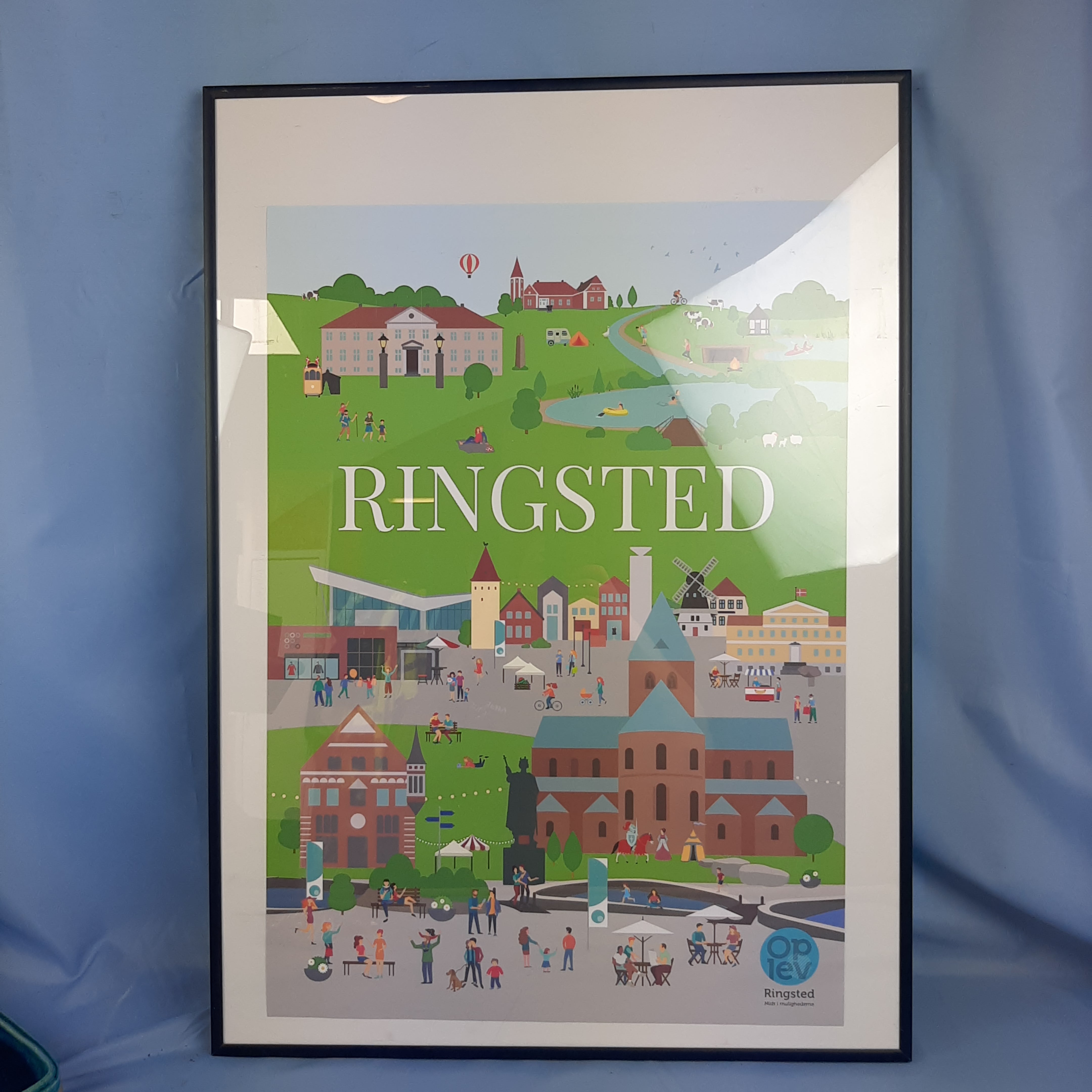 Ringsted plakat i ramme