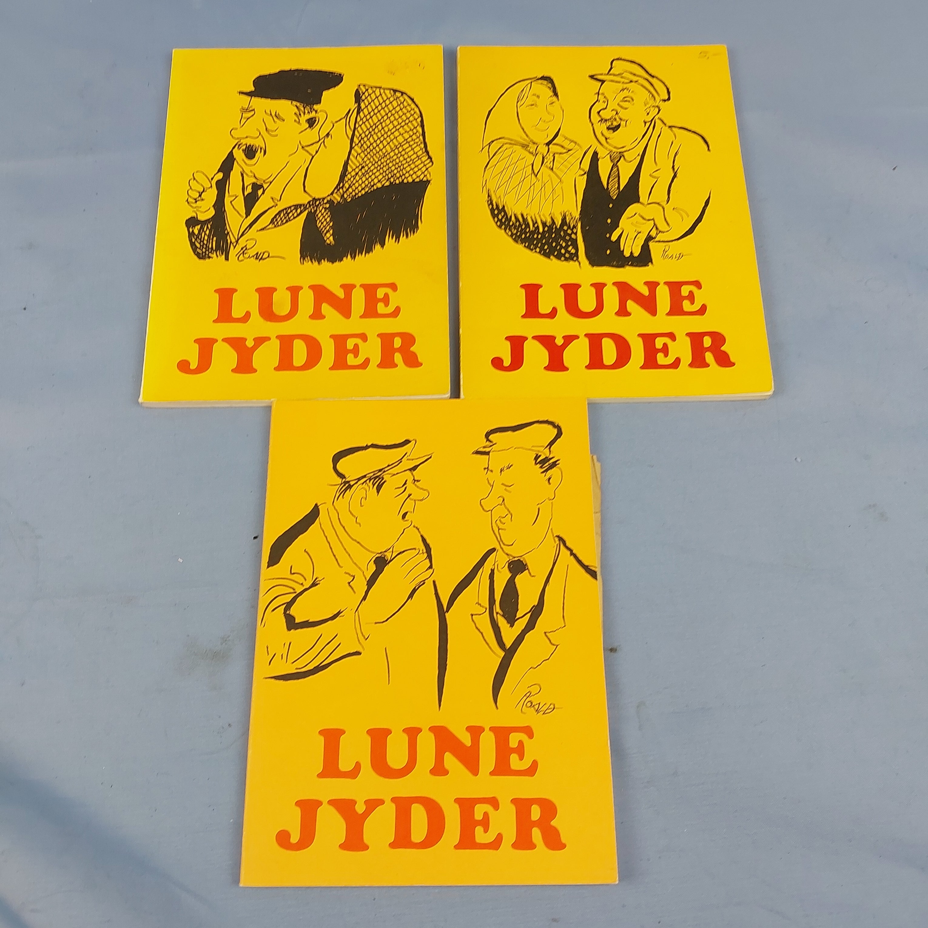 3 Bøger - Lune Jyder