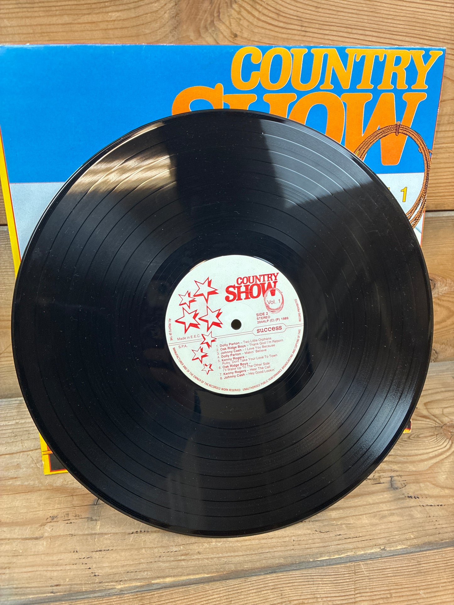 LP- Dolly Parton (Johnny Cash, Kenny Rodgers, Oak Ridge Boys)