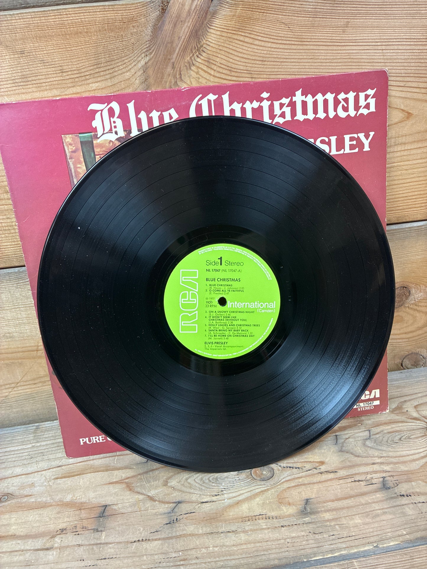 LP- Elvis Presley- Blue Christmas