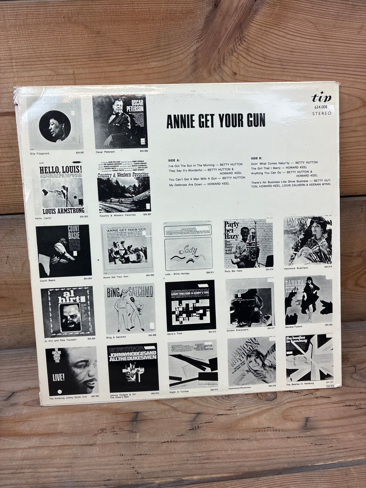 LP- “Annie get your gun” MGM soundtrack album