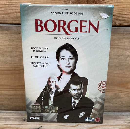 Borgen sæson 1-10, uåbnet dvd-pakke