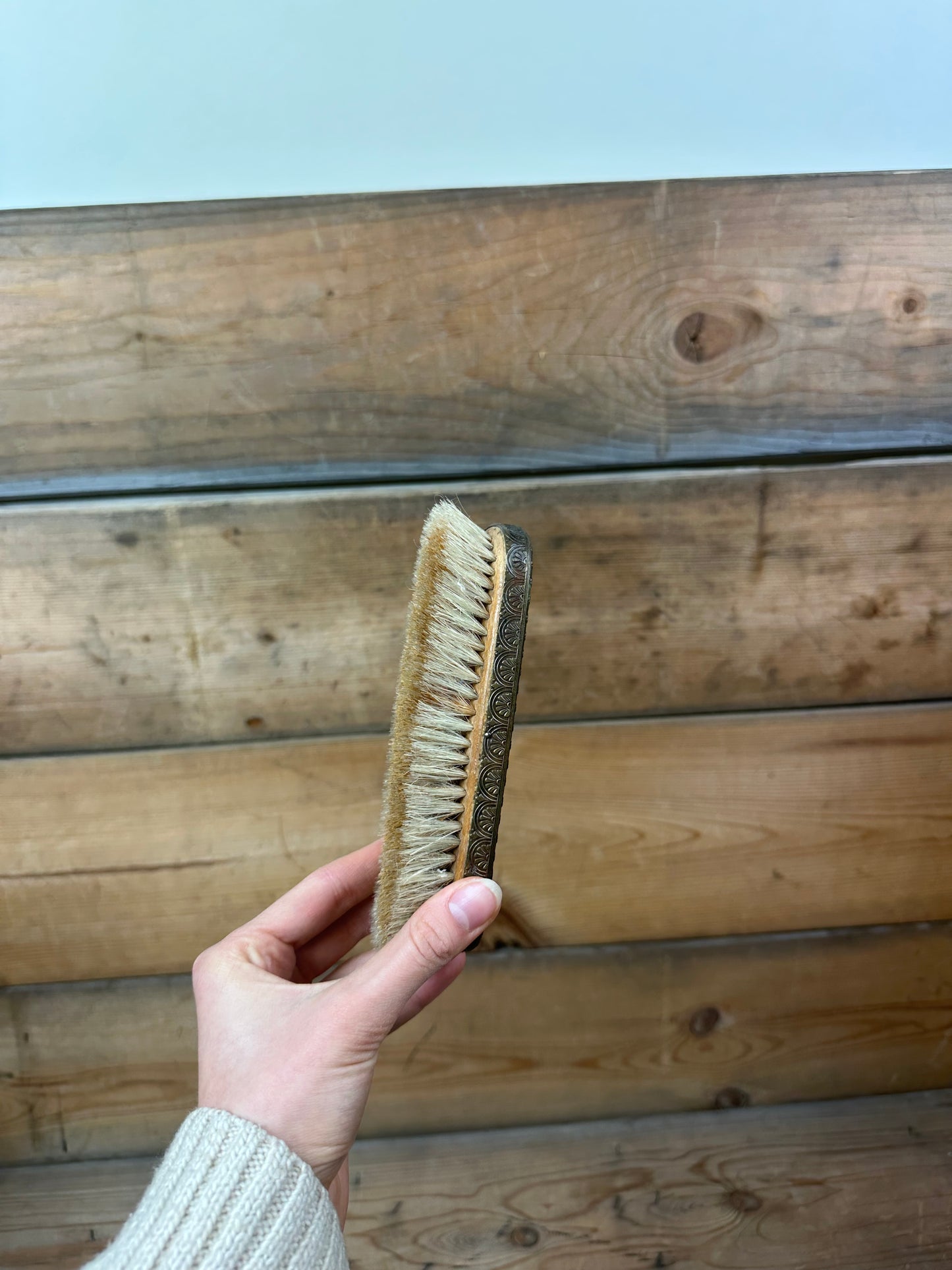 Børstesæt med spejl