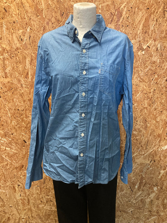 Denim skjorte str. L.