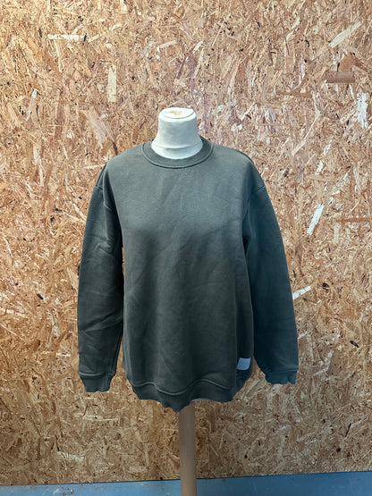 Grøn sweatshirt str. L