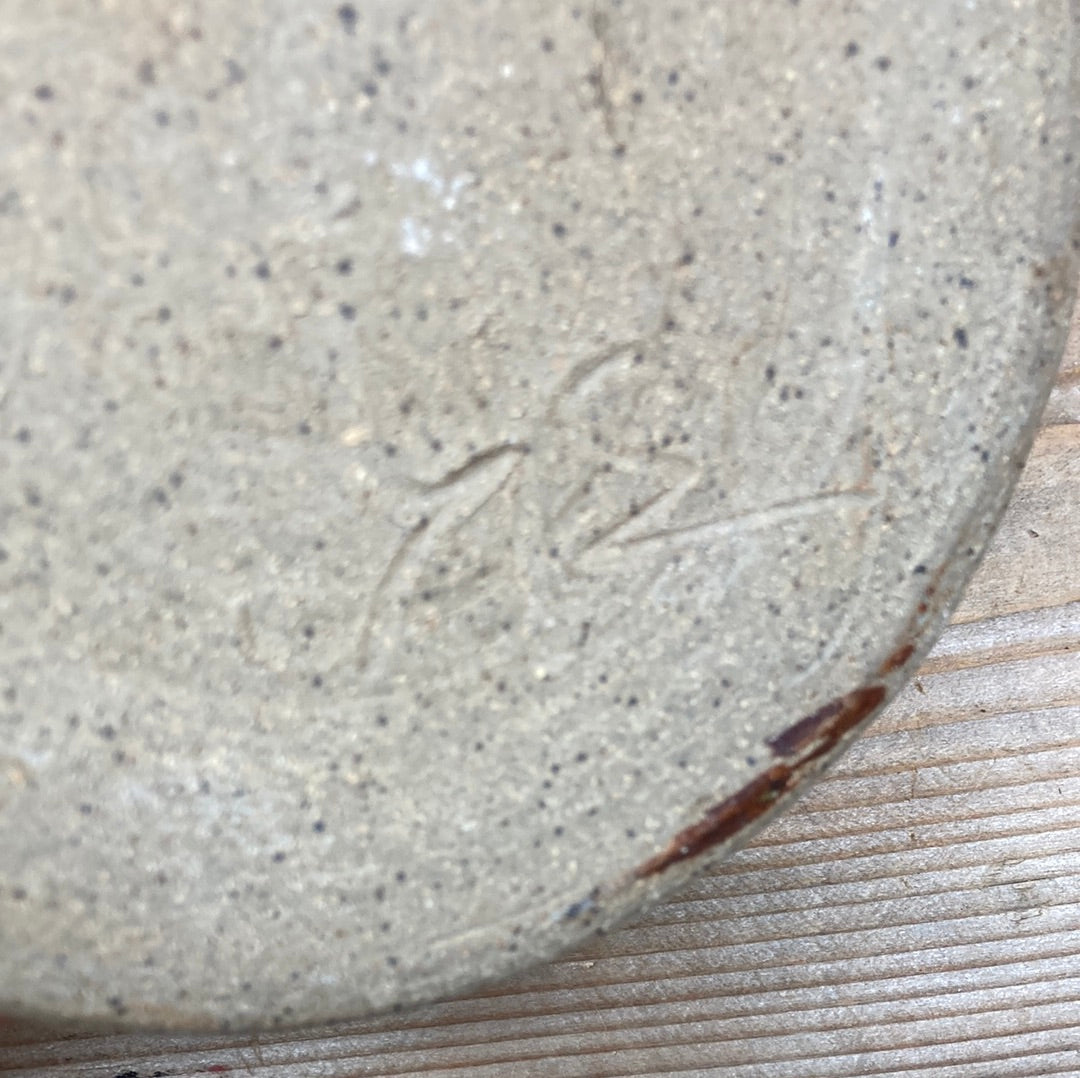 Keramisk skål m. låg