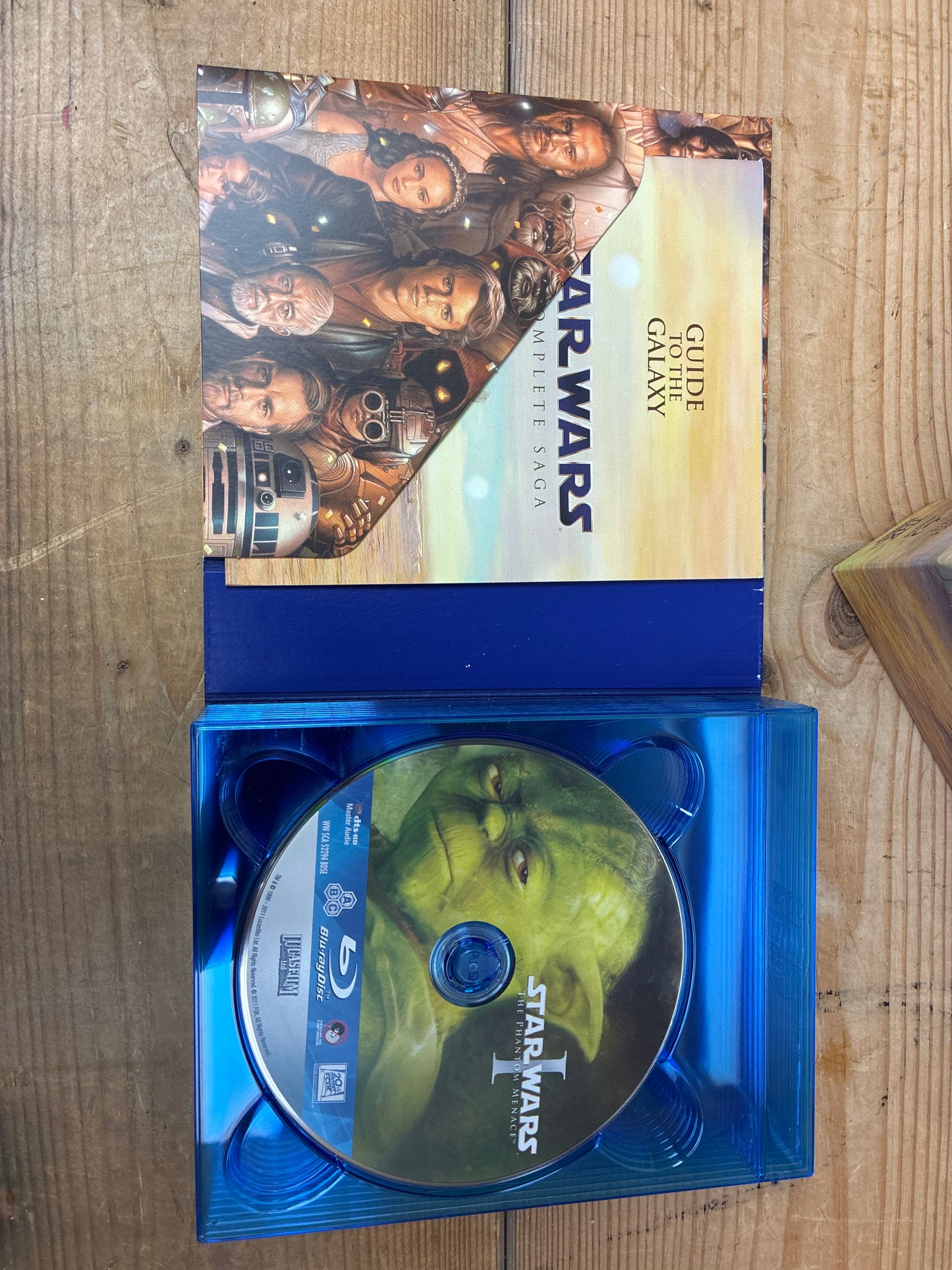 Star Wars Blu-Ray boks