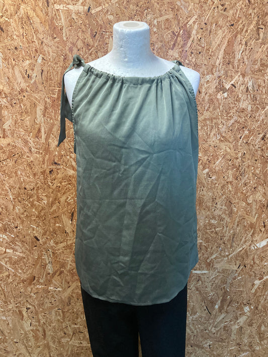 Top med bindedetalje str. S/M