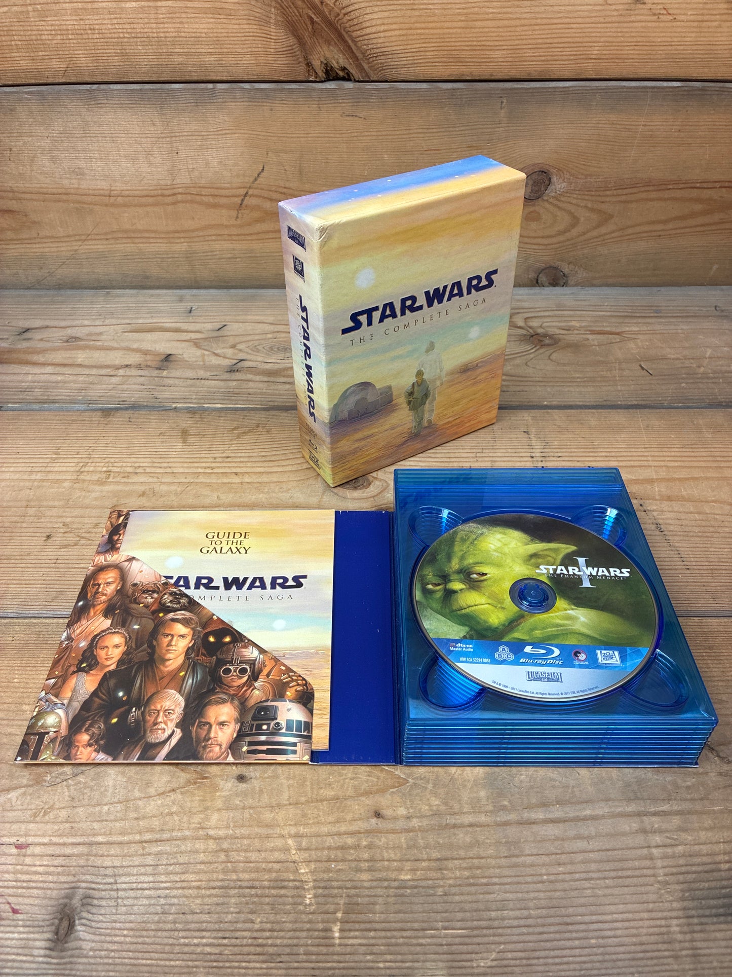 Star Wars Blu-Ray boks