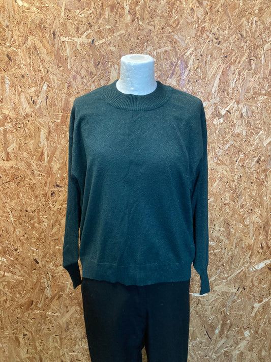 Grøn sweater str. M.