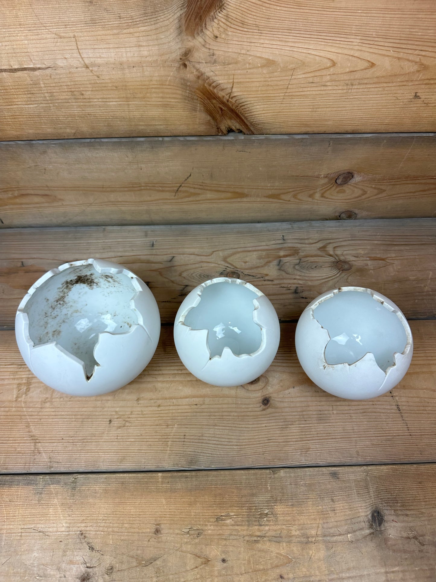 3 stk. Royal Copenhagen æggeskaller