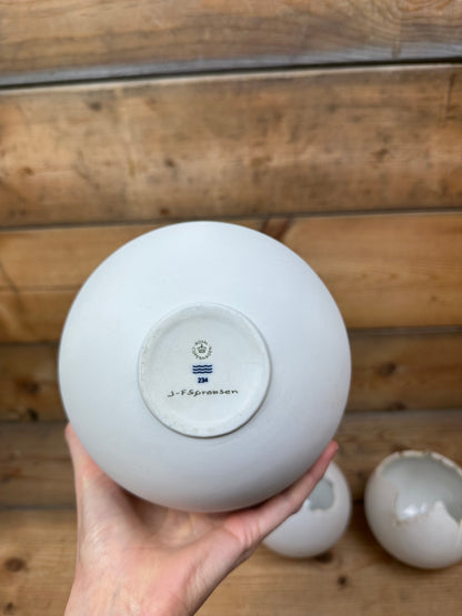 3 stk. Royal Copenhagen æggeskaller