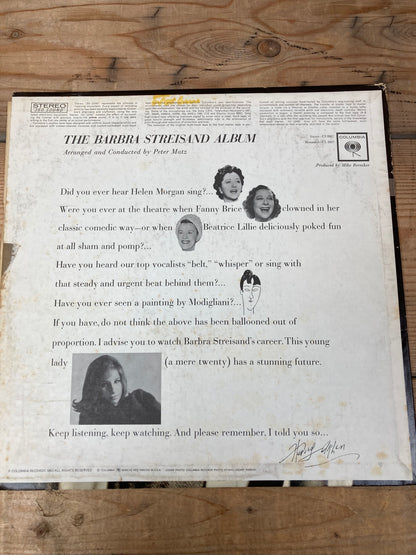 LP - Barbra Streisand