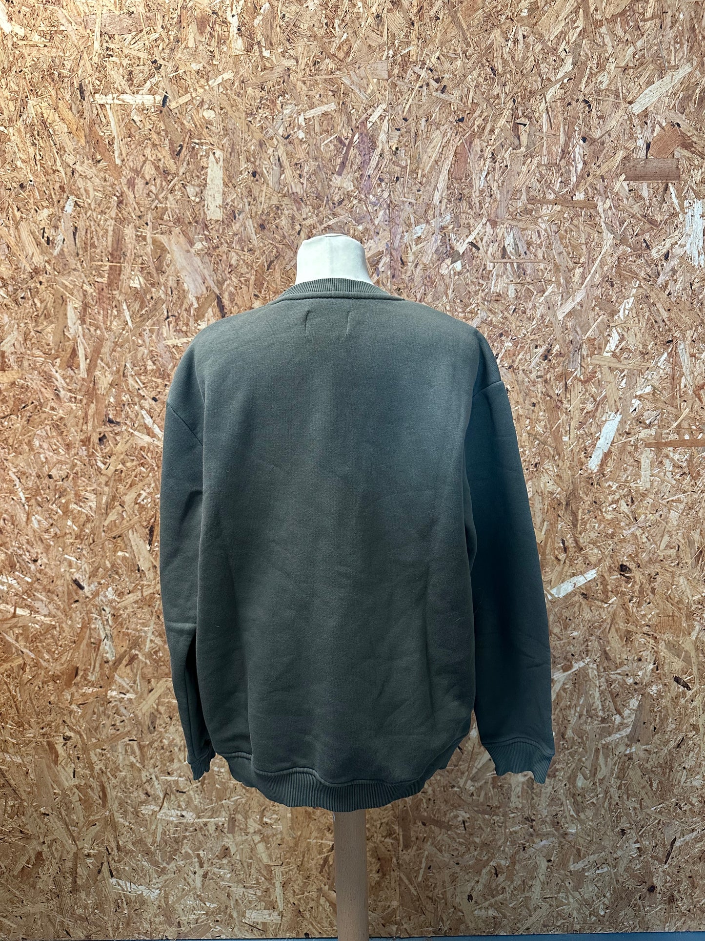Grøn sweatshirt str. L
