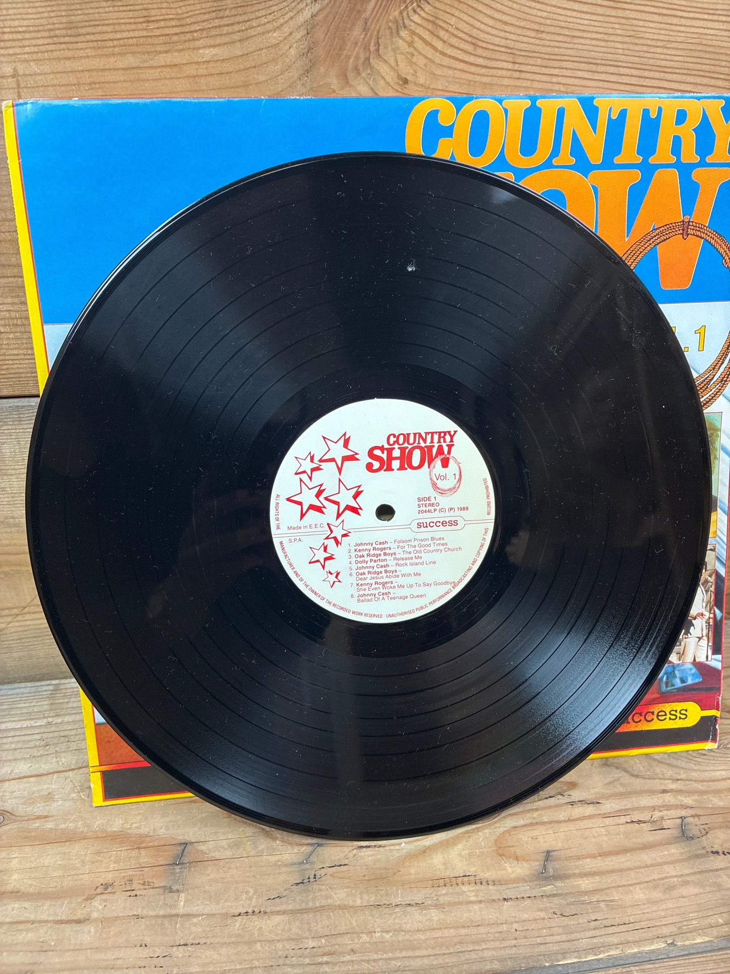 LP- Dolly Parton (Johnny Cash, Kenny Rodgers, Oak Ridge Boys)