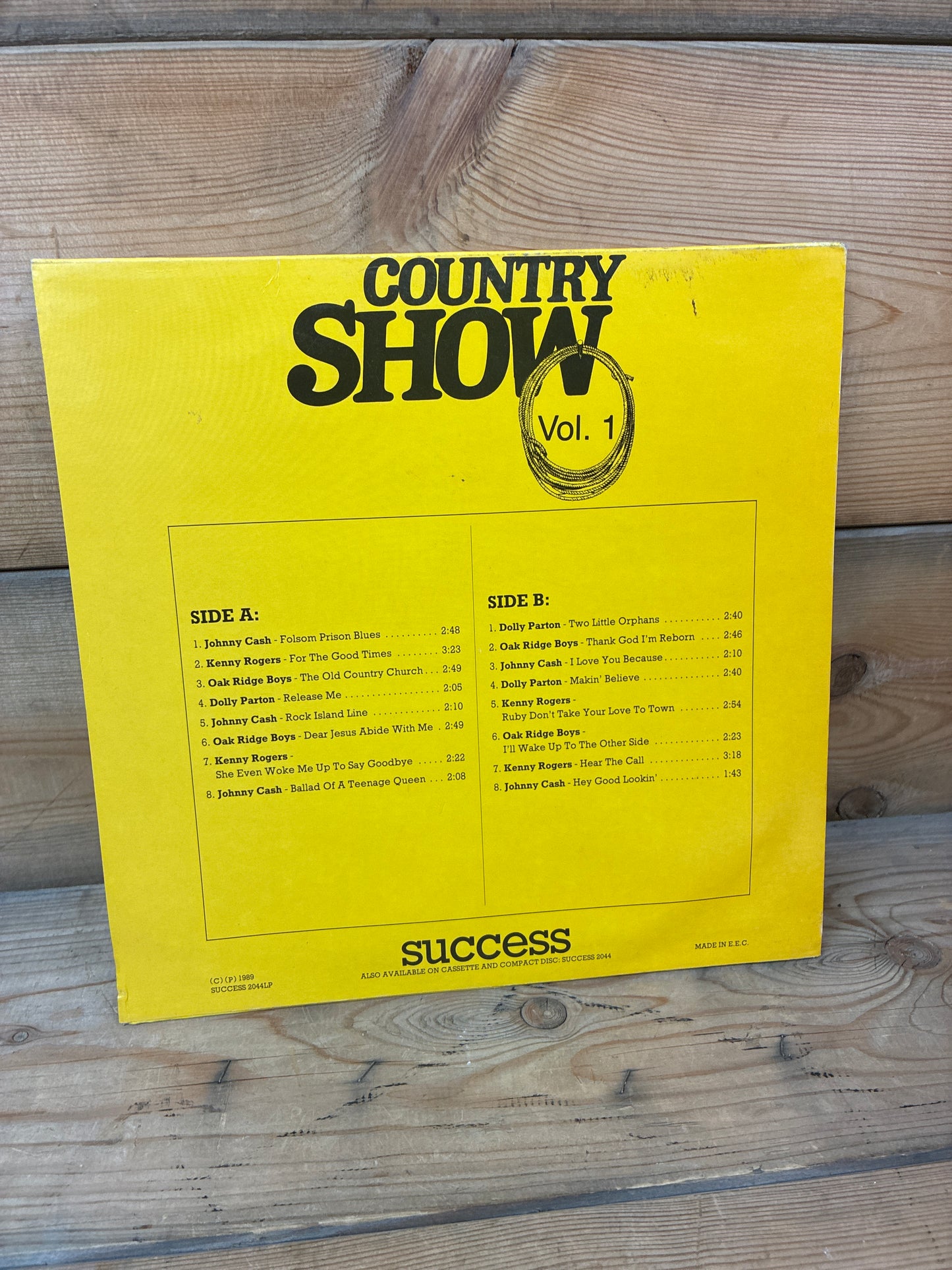 LP- Dolly Parton (Johnny Cash, Kenny Rodgers, Oak Ridge Boys)