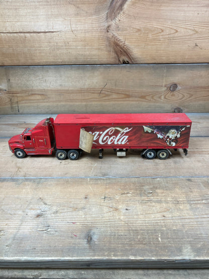 Coca-Cola lastbil sparebøsse