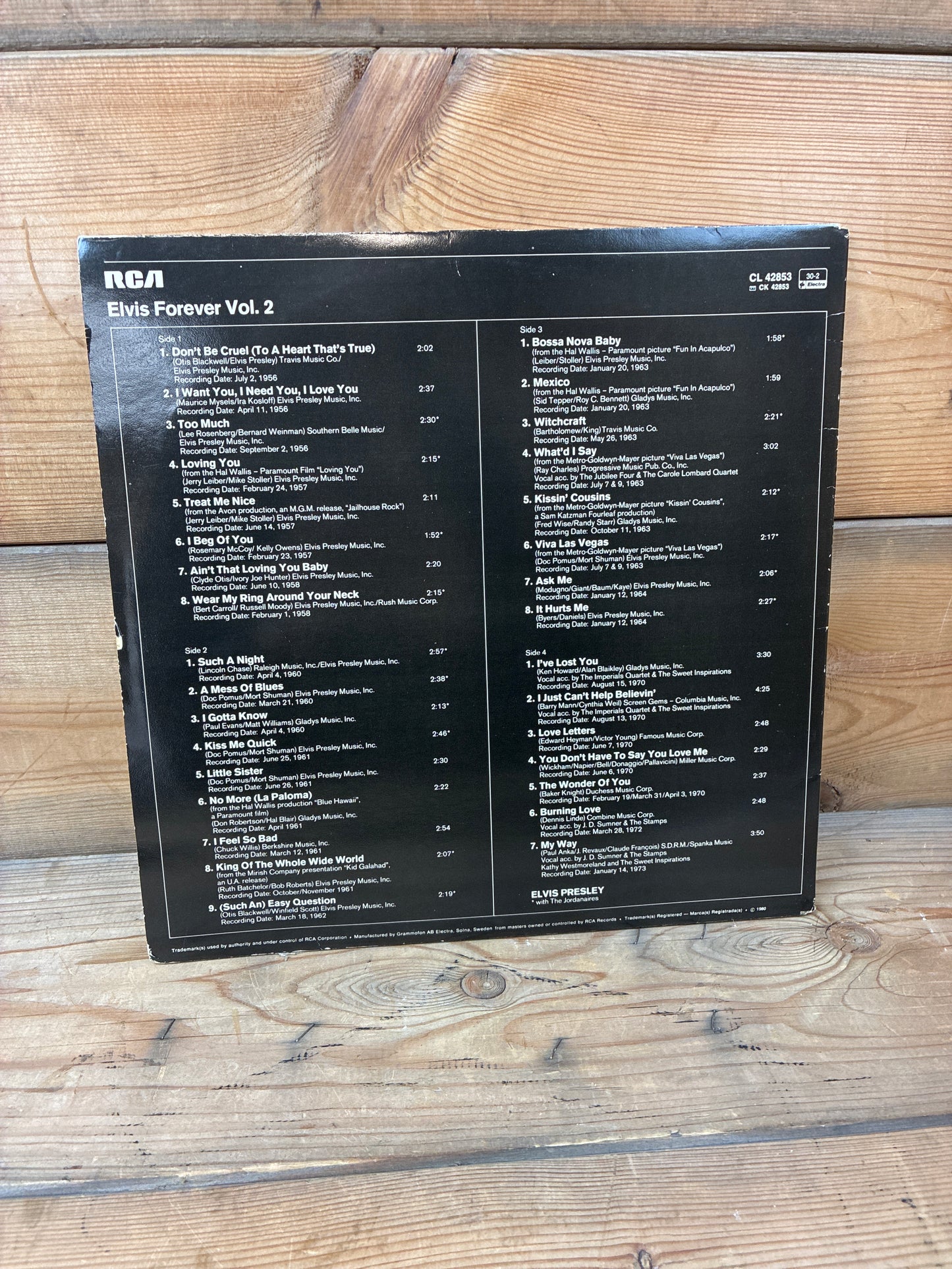 LP- Elvis Forever Volume 2