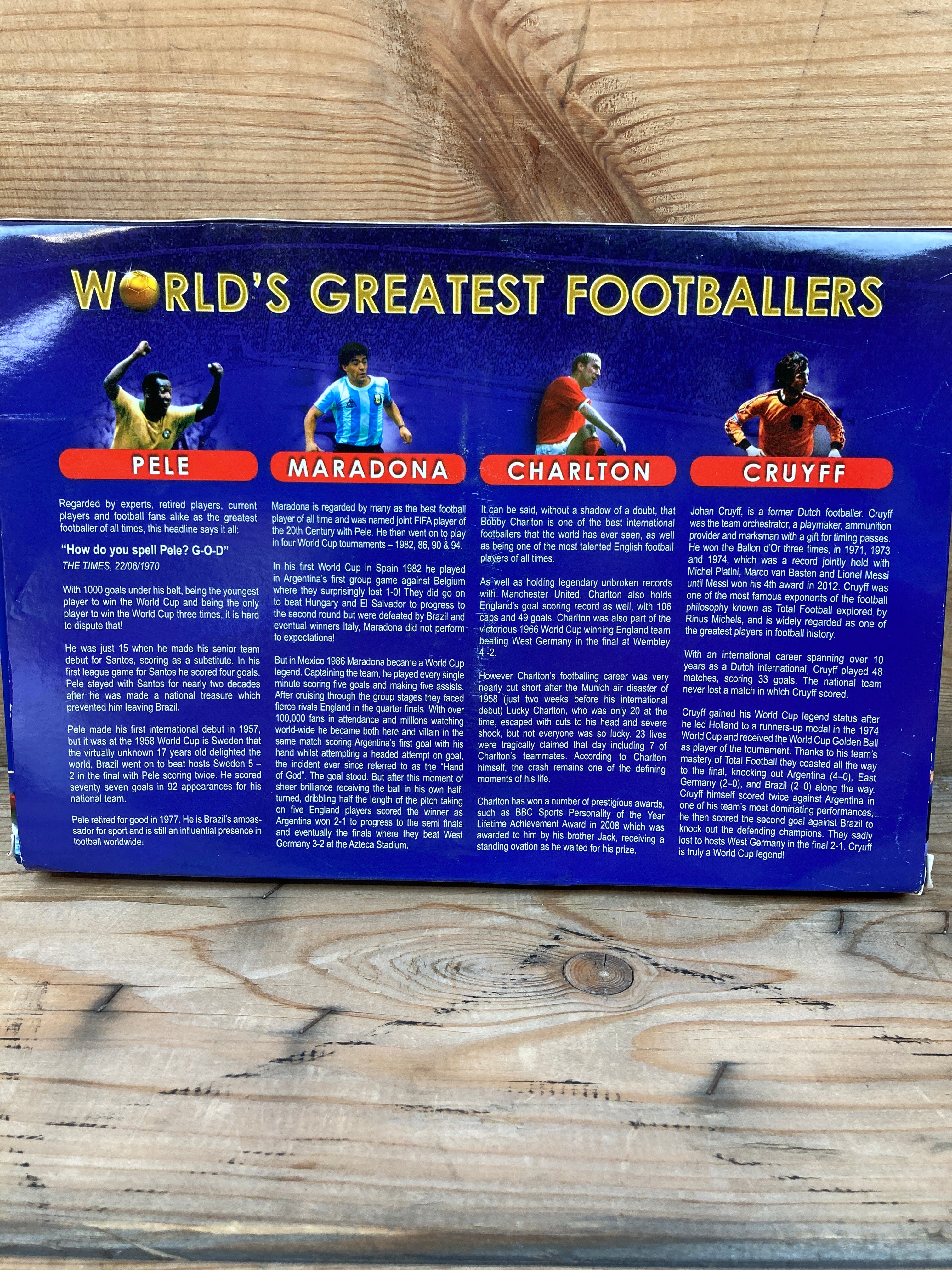 World’s Greatest Footballers, dvd-boks