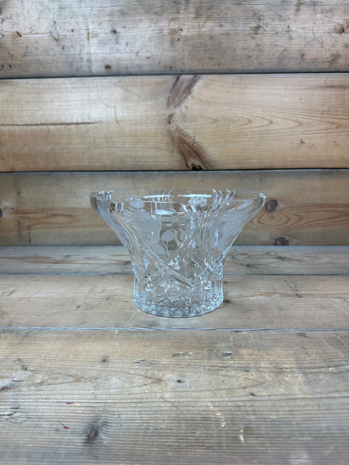 Glas skål