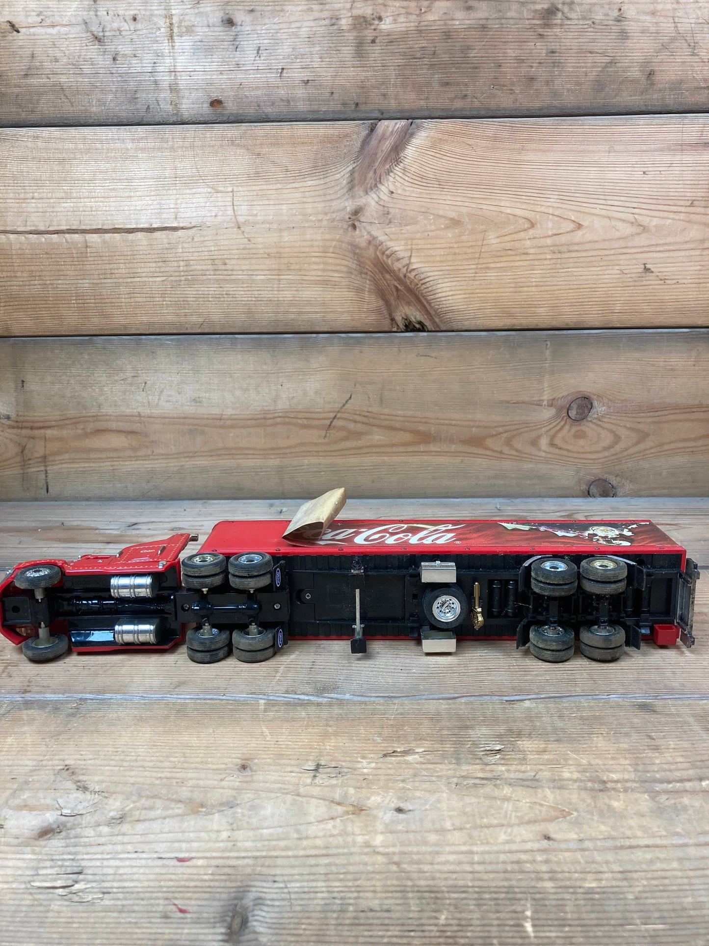 Coca-Cola lastbil sparebøsse