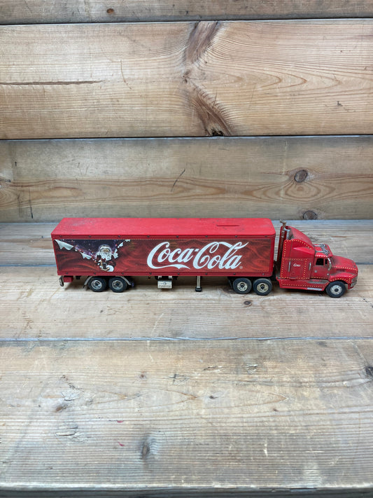 Coca-Cola lastbil sparebøsse
