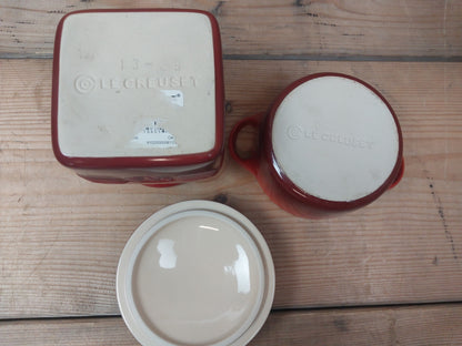 2 stk. Le Creuset skåle