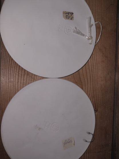 2 stk. Platter B & G