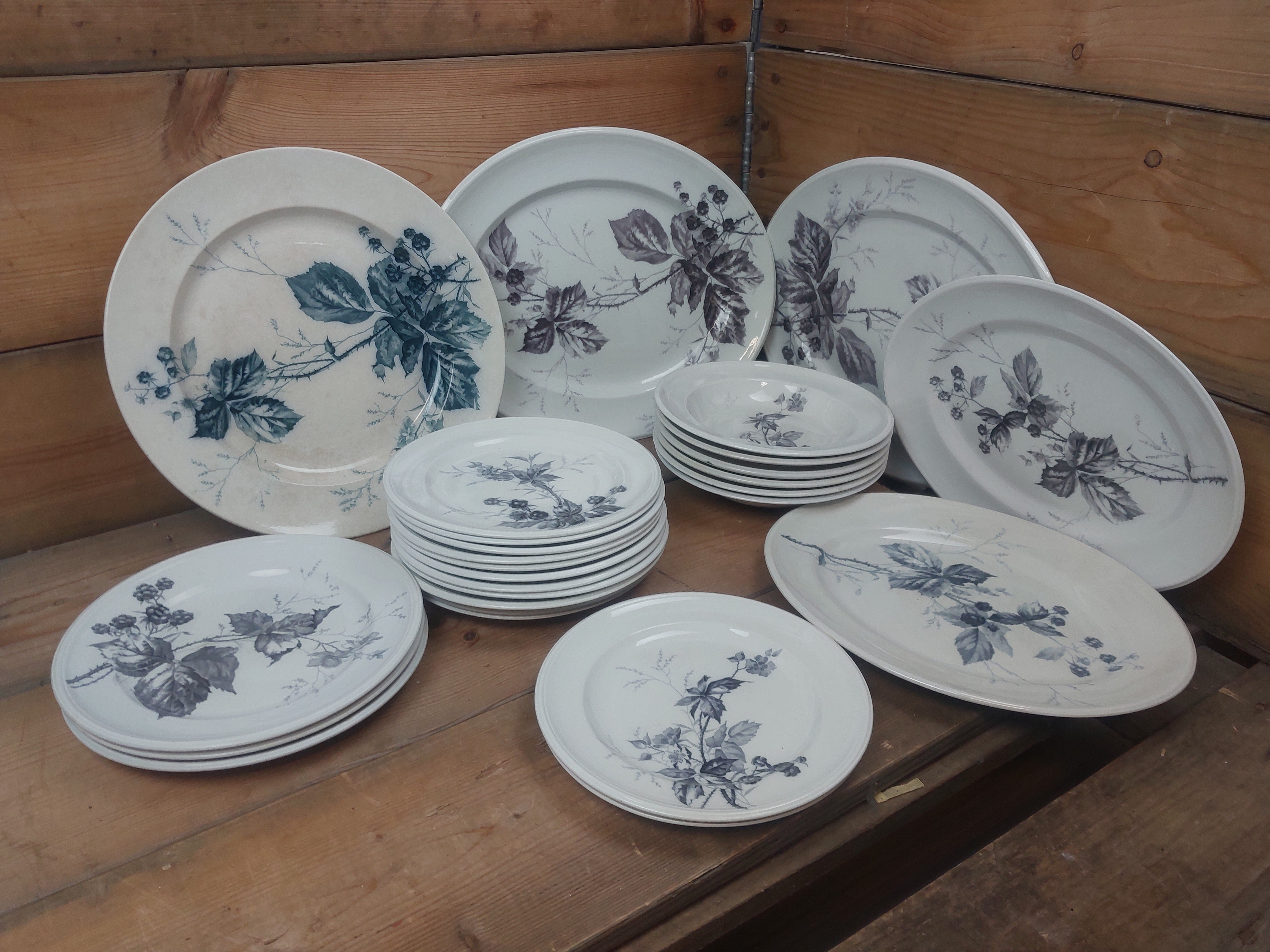 26 dele Villeroy & Boch. Tidsel/milla.