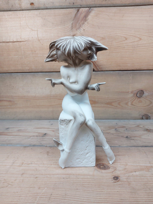 Figur Royal Copenhagen stjernetegn tvilling