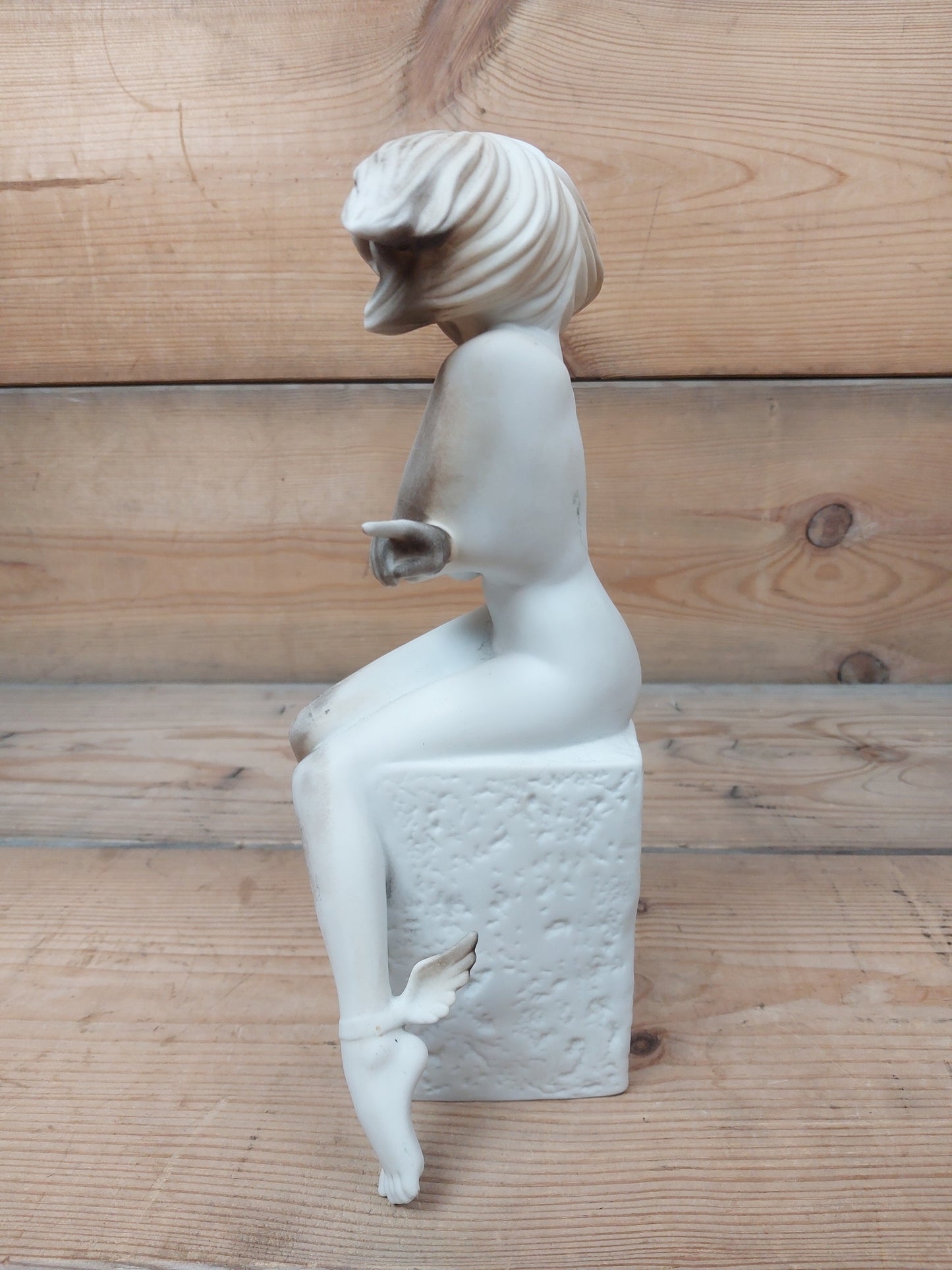 Figur Royal Copenhagen stjernetegn tvilling