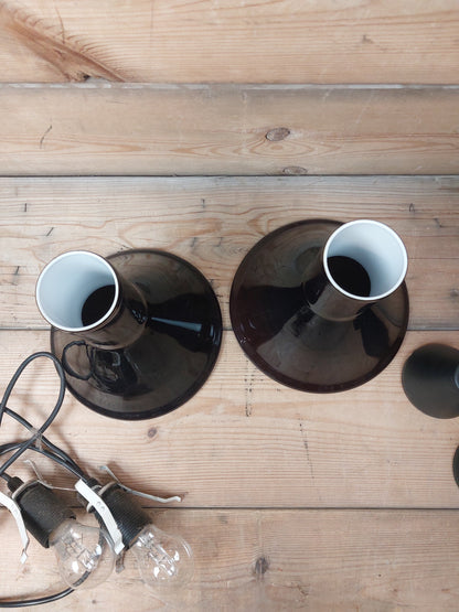 2 stk. Holmegaard pendel