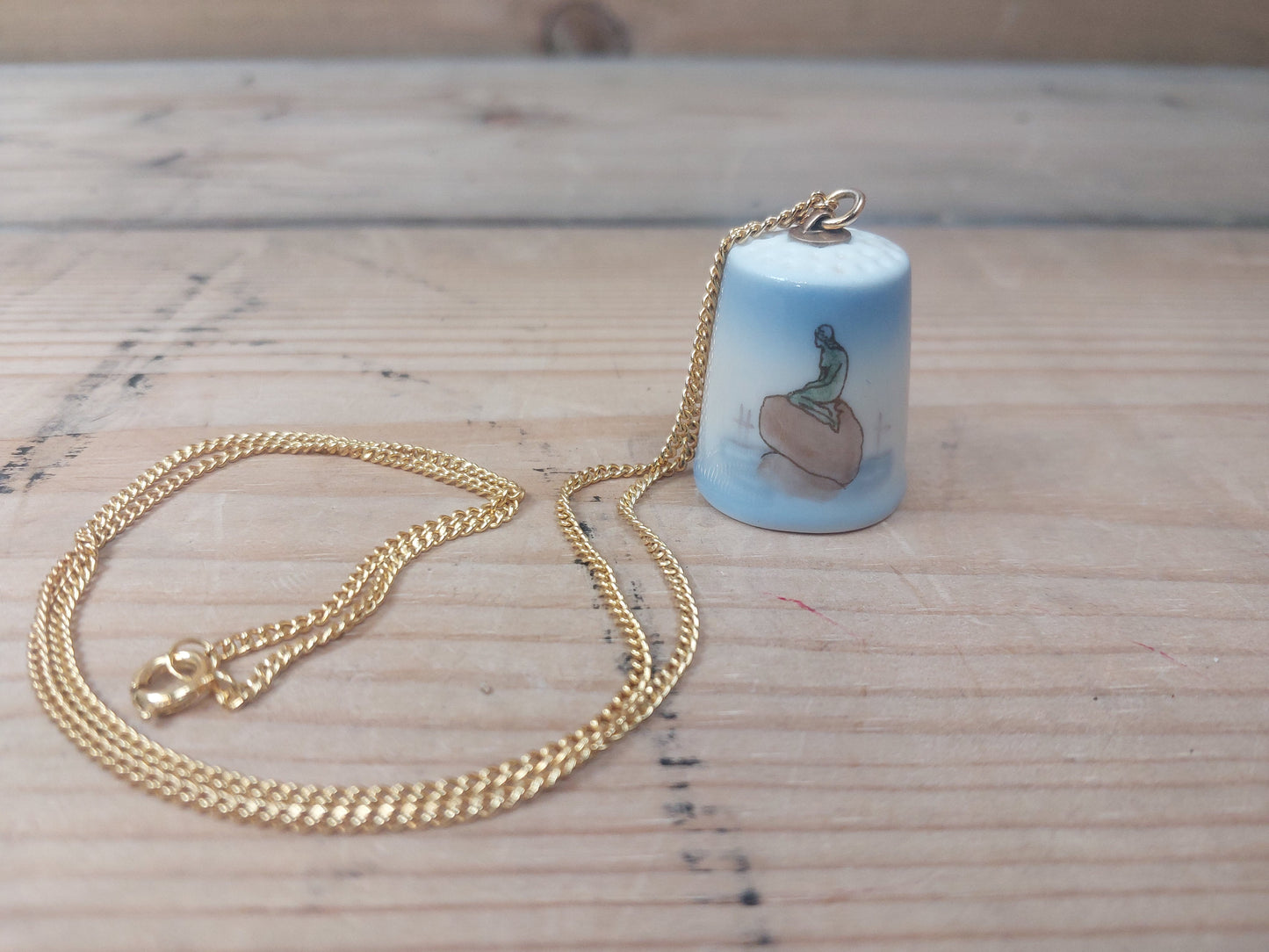 Fingerbøl Halskæde