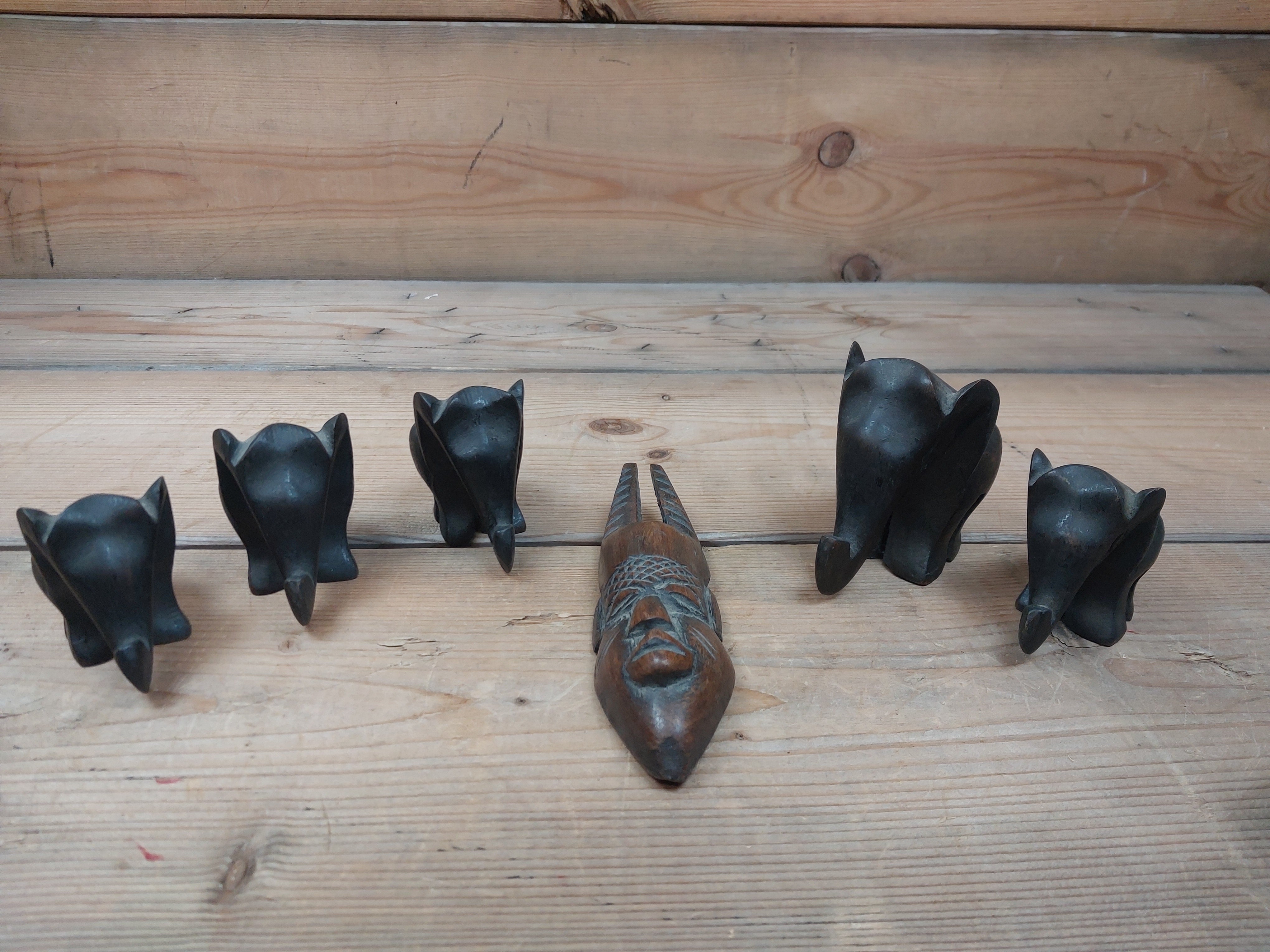 Elefanter og maske