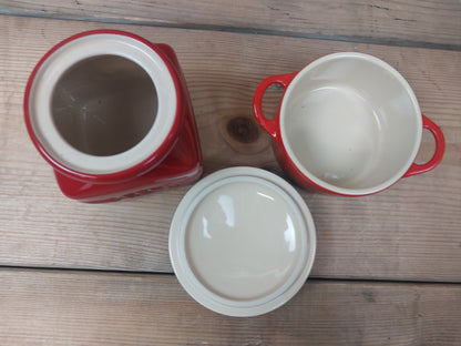 2 stk. Le Creuset skåle