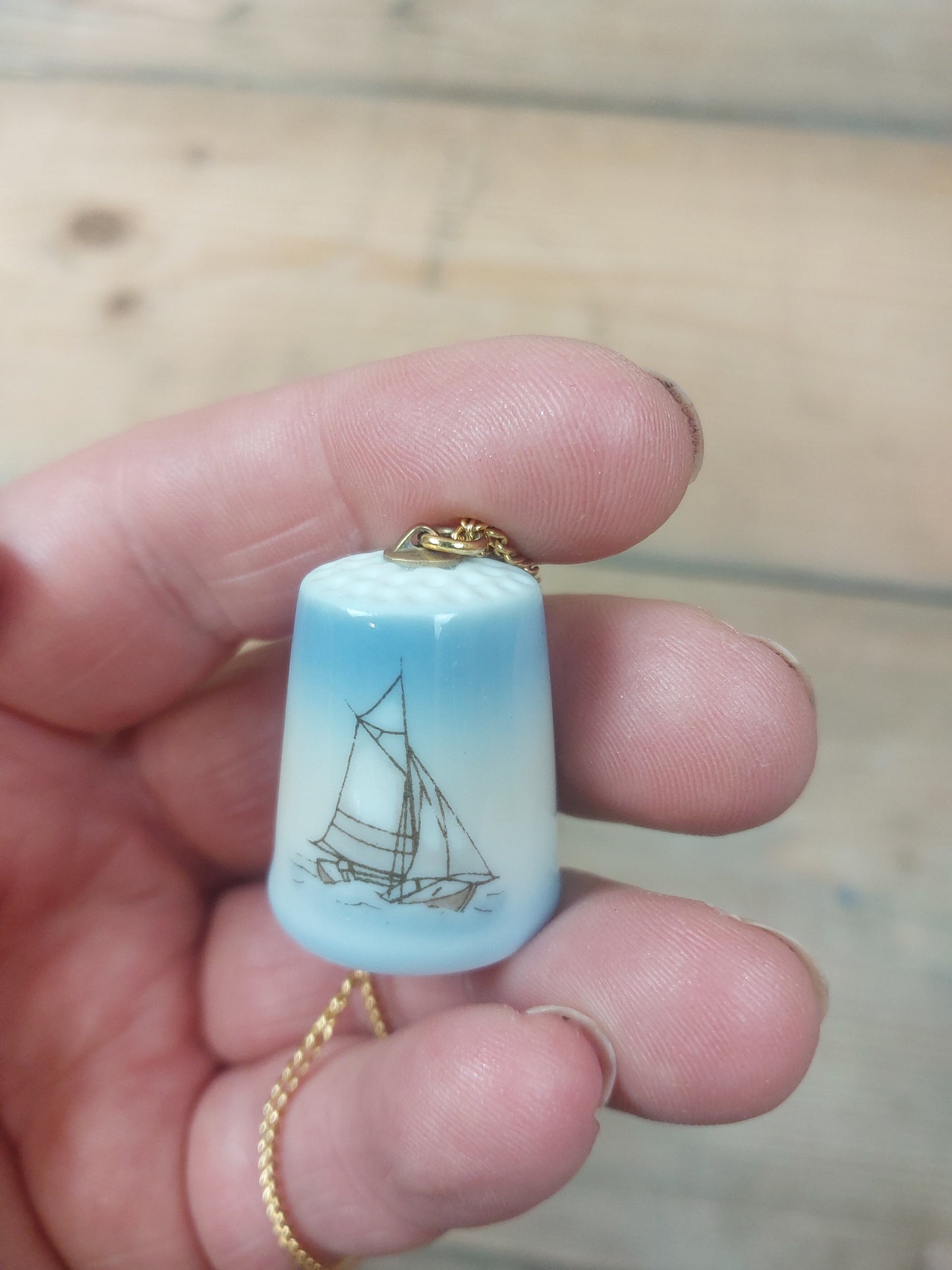 Fingerbøl Halskæde