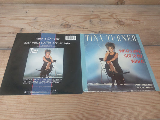 2 stk. singler Tina Turner